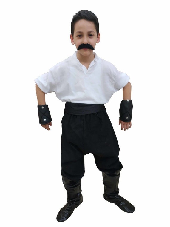 Déguisement ottoman homme pour fête carnaval, tenue turque