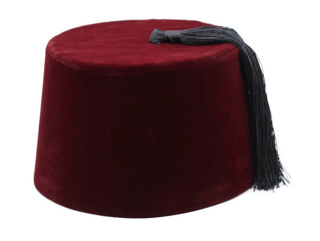 Turkish Ottoman Fes Pasha Fez Egyptian Fes Hat for Sultan Etsy