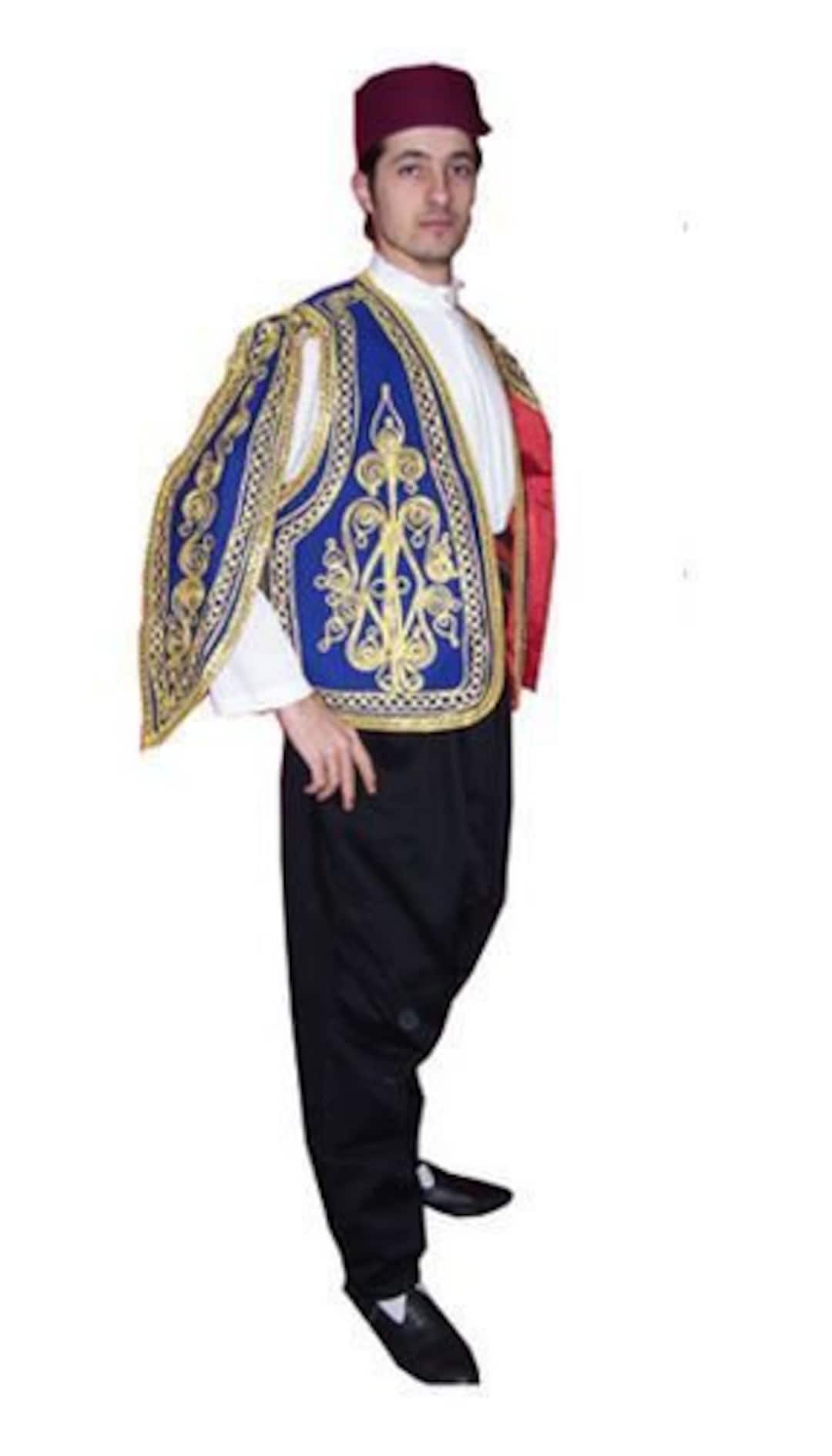 Turkish Music Dancer Drummer Ottoman Costume Anatolian Outfit - Etsy