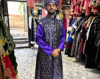 Prince Mustafa Dress Ottoman Empire Sultan Costume Magnificent century Dress سلسلة ممالك النار يافوز سلطان سليم