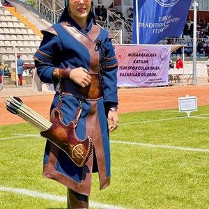 Bajeyonı Rum Costume , Bala khatun wear, Malhun khatun wear, Warrior Woman , Archery Woman dress ,Woman Caftan , Archery Girl, Kurulus Osman