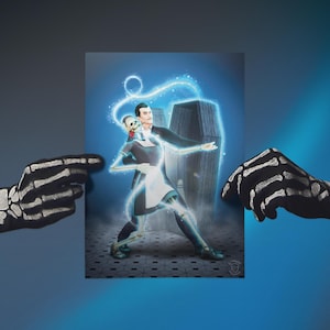 Les Sims 4 Danser avec Bonehilda - Impression d’illustration de rendu A3, A4 et A5 | Les Sims 4 Danse - Illustration imprimée