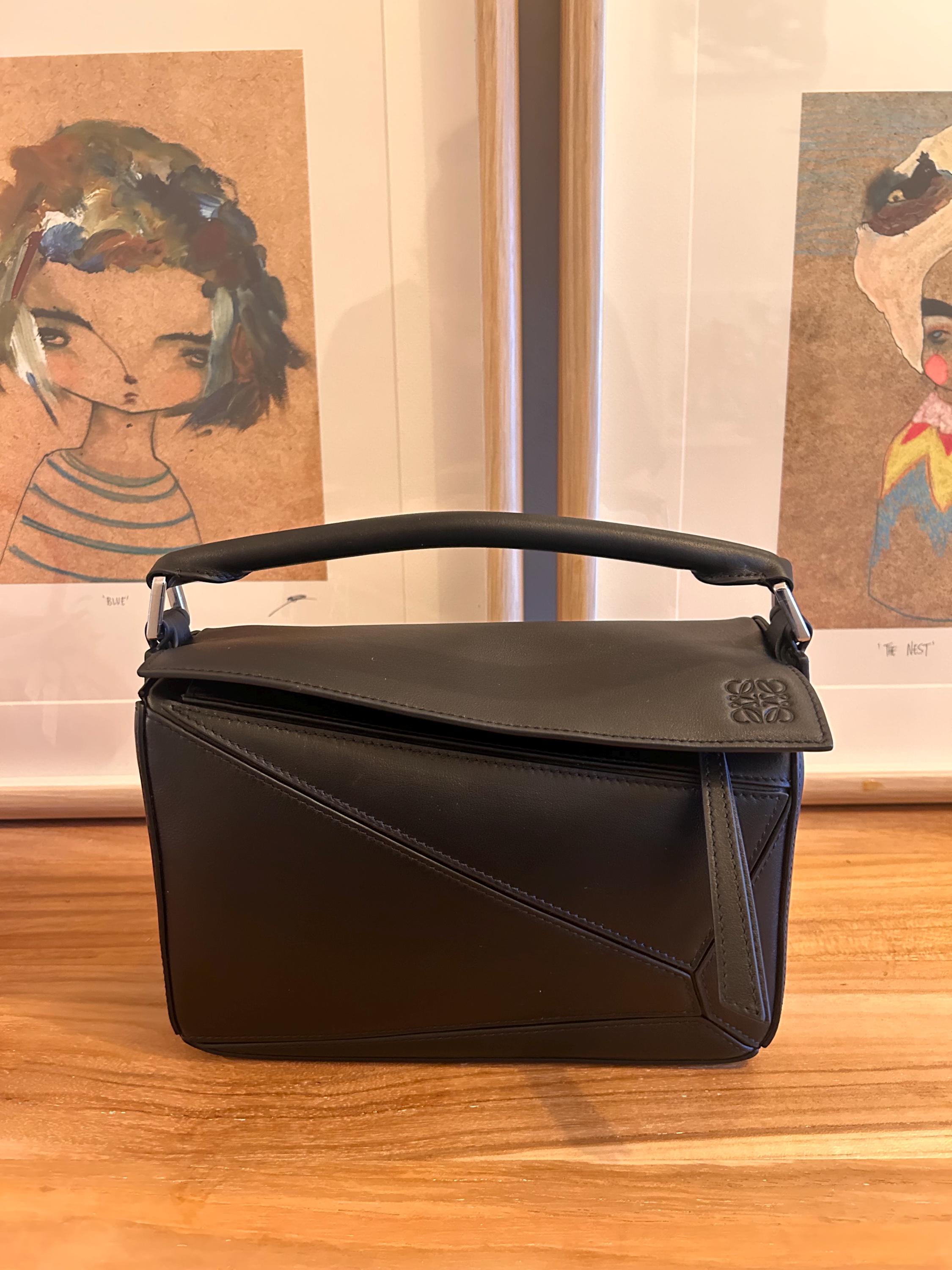 ロエベ LOEWE 2025春夏 煙い レディース パズルバッグ ミニ【サハラ 