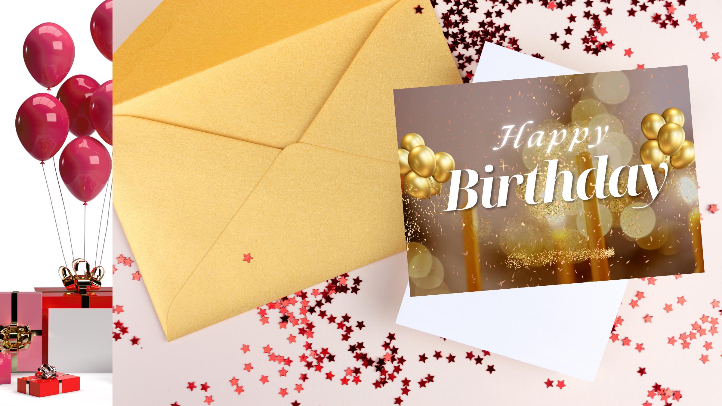 Happy Birthday and Balloons Virtual Video Celebrate in Style With ...