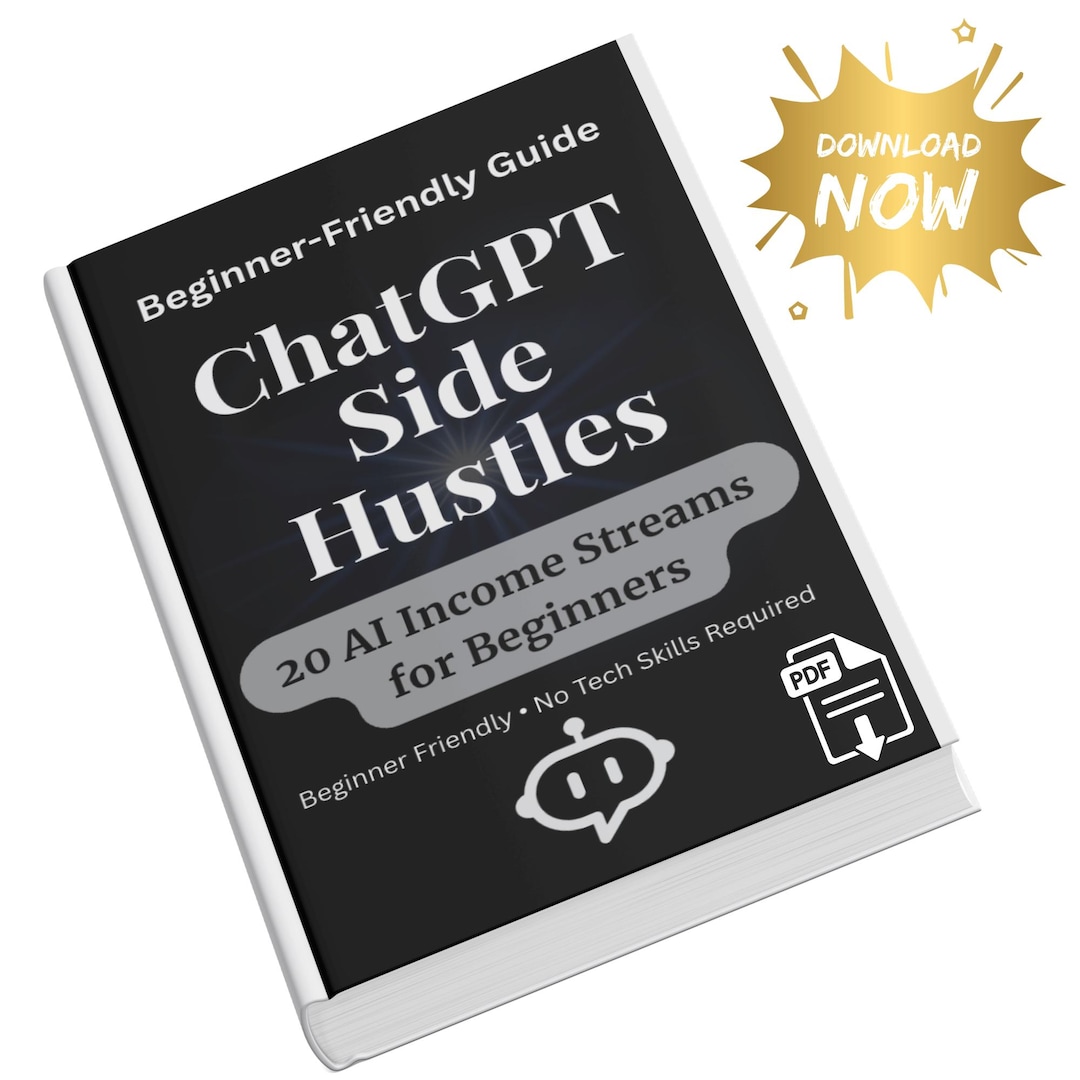 AI Side Hustles Ebook for Beginners | Chatgpt Income Streams (digital ...