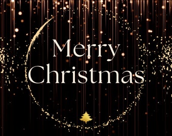 Festive Whimsy A Merry Christmas Sparkle Spectacle, Animated Merry Christmas Video MP4 with Music Zoom Background, Ecards, Digital, Gif, png