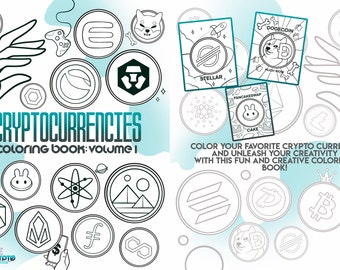Cryptocurrency-kleurboek: deel één door ColorMeCrypto