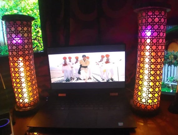 Digital RGB Dancing LED VU Meter lampada gaming set up accessori  decorazioni natalizie regalo colore che cambia luce musicale stile vintage  canna lavoro -  Italia