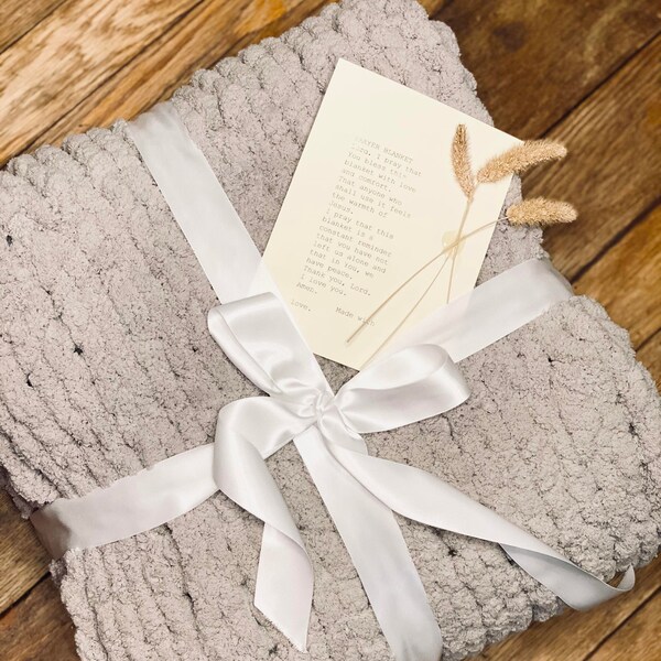 Prayer Knit Blanket Etsy