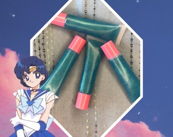 Sailor Mercury inspired Lip Gloss (Caramel)