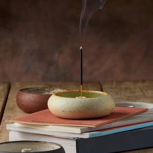 Ceramic incense holder | Table decor | Incense stick stand