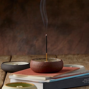 Rustic incense holder | Table decor | Incense stick stand