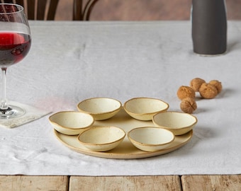 Modern Passover seder plate | Unique Passover gift