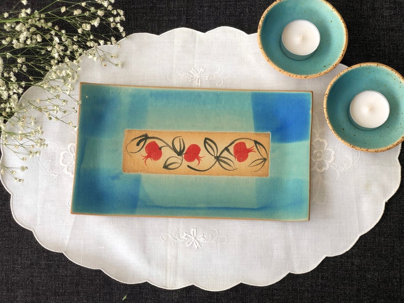 MichalCeramics Shabbat Candle Holder