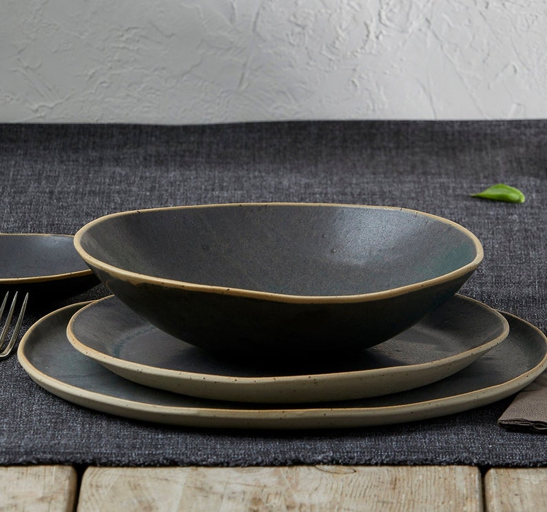MADE TO ORDER Dinnerware Sets for 6 Persons With 1 Oval Etsy