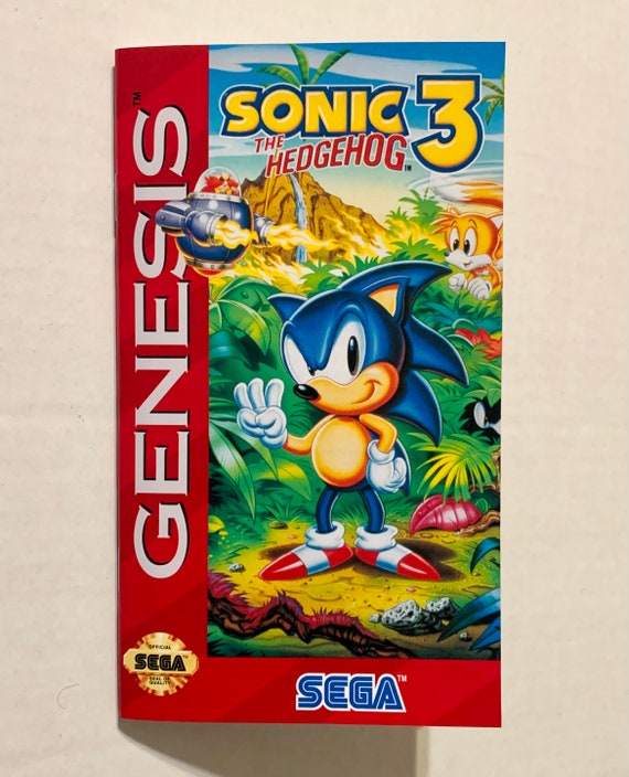 Buy Sonic the Hedgehog 3 Sega Genesis Reproduction/custom Online in India 