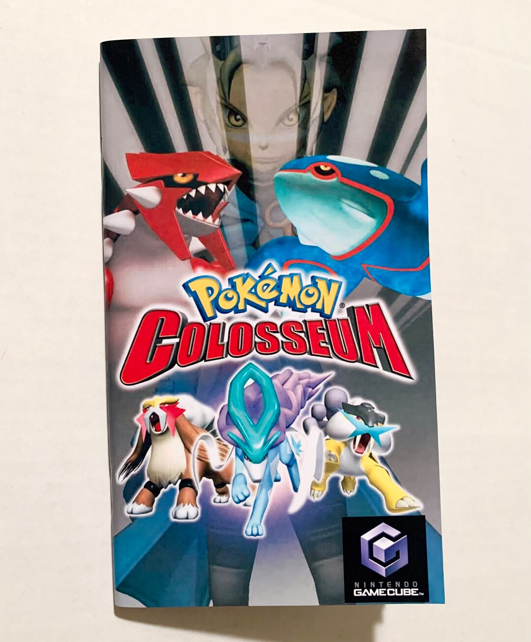 Pokémon Colosseum Reproduction Manual Nintendo Gamecube Replacement ...