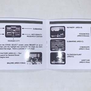 Shatterhand Nintendo NES Reproduction Manual Custom Instruction Booklet image 3