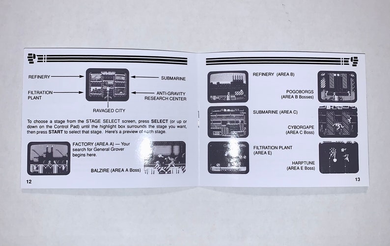 Shatterhand Nintendo NES Reproduction Manual Custom Instruction Booklet image 3