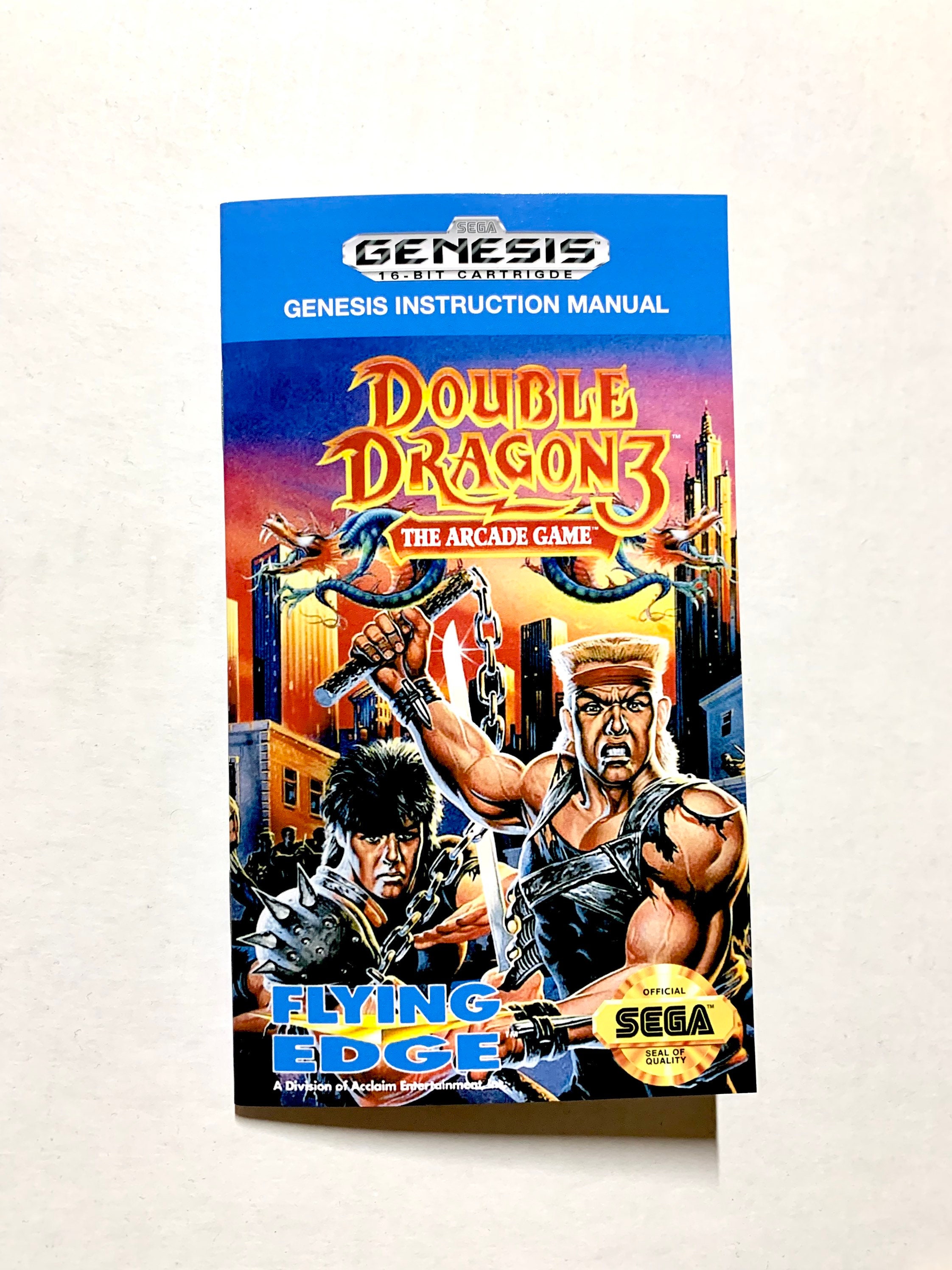 Double Dragon III The Arcade Game Sega Genesis