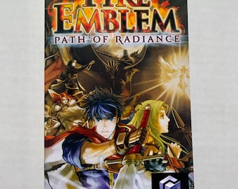 Fire Emblem: Path of Radiance - GameCube - Reproduktions-Handbuch - Anleitungsheft - Nintendo