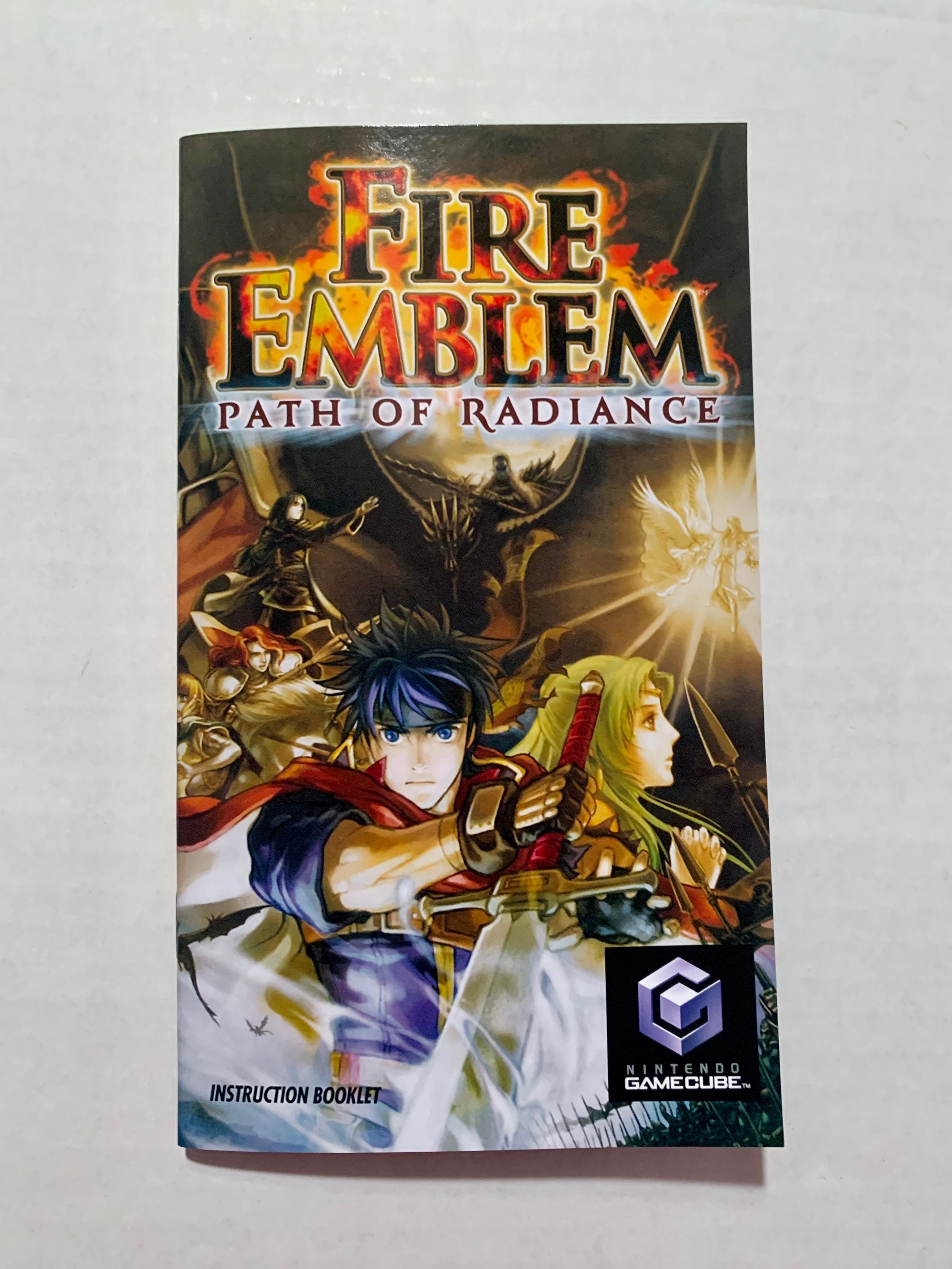 Fire Emblem Path of Radiance Gamecube Reproduction Manual