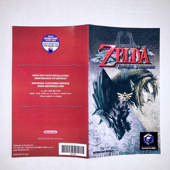 GameCube Replacement Case - NO GAME - Legend of Zelda - The Ocarina of Time