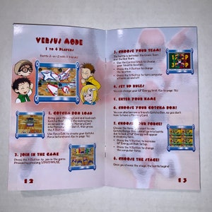 Gotcha Force Nintendo GameCube Reproduction Manual Custom Instruction Booklet NES image 3