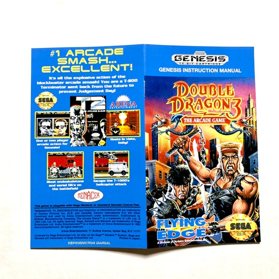 Double dragon sale 3 mega drive