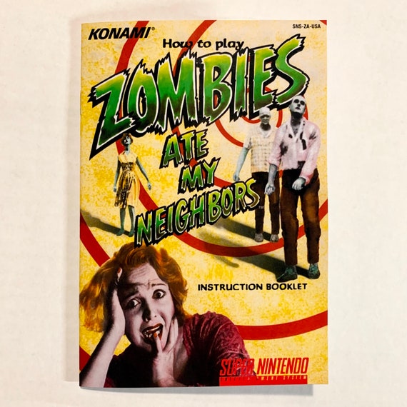 Zombies Ate My Neighbors Poster 