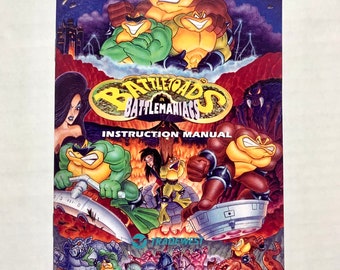 Jeu SNES Battletoads In Battlemaniacs Version US Loose (Sans Boîte) - En Très Bon État