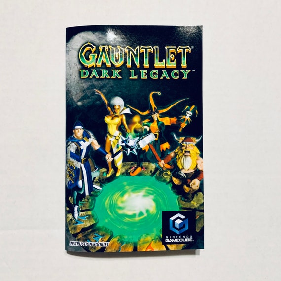 Gauntlet Dark Legacy Nintendo Gamecube Etsy