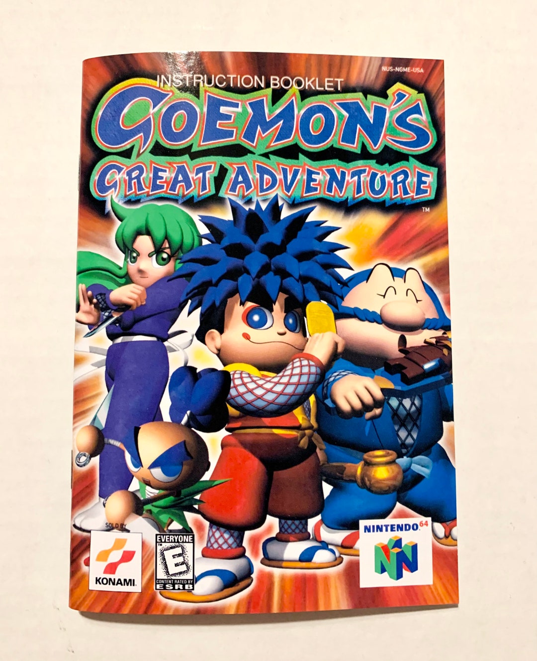 Goemon's Great Adventure Nintendo 64