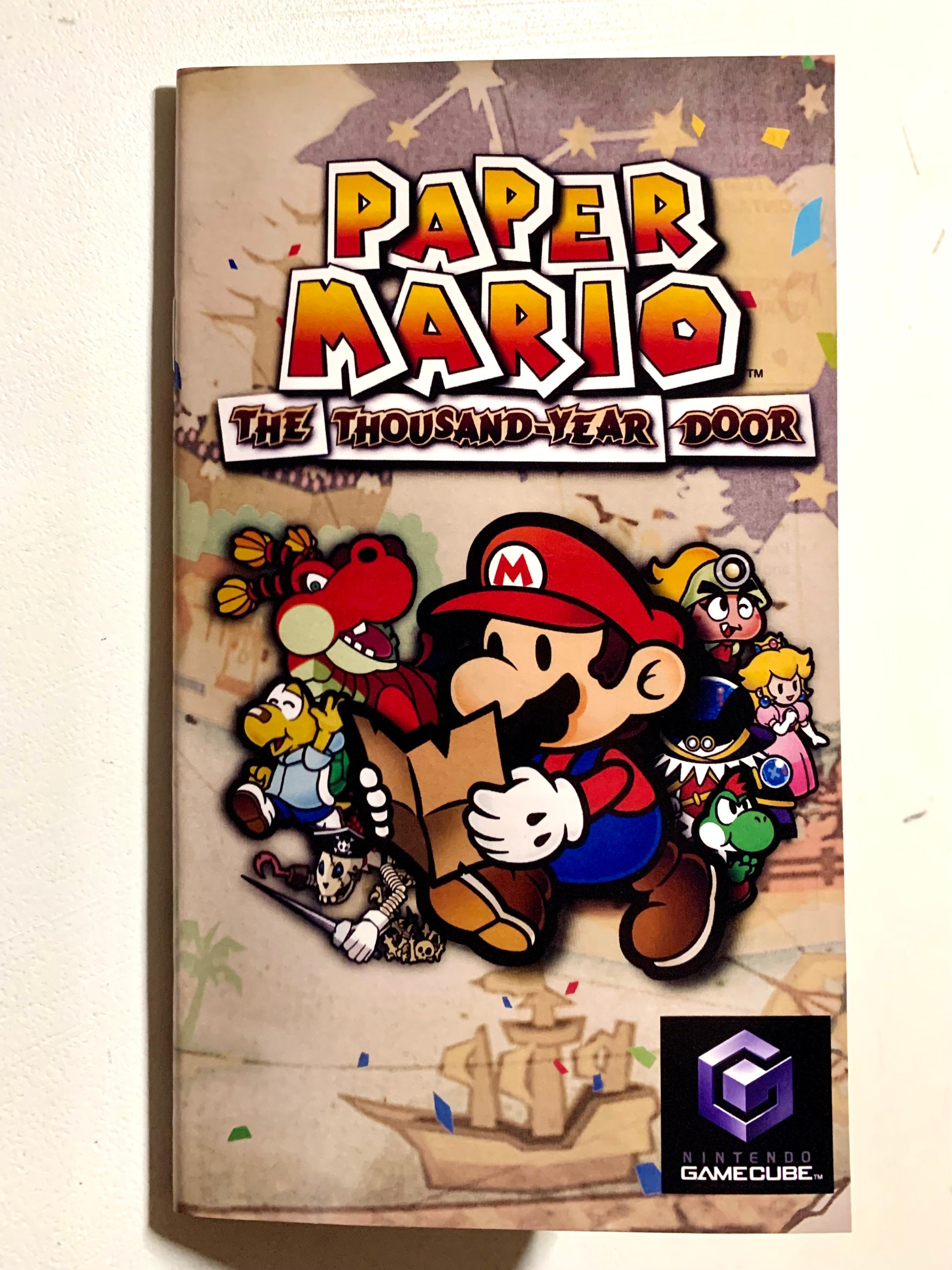 Paper Mario Thousand Year Door 3D Diorama Cube Glitz Pit 