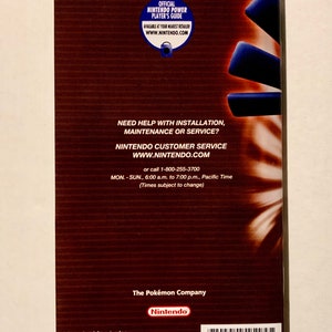 Pokémon XD: Gale of Darkness Nintendo GameCube Reproduction Manual Custom Instruction Booklet NES image 4