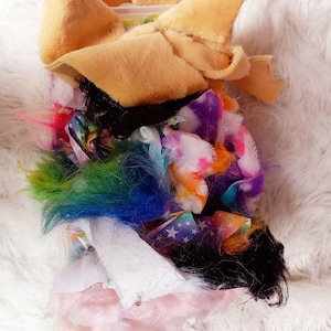 Cheap fur scraps