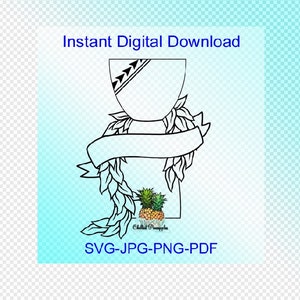 Download digitale - Chamorro Latte Stone 3 Guam Polynesian Tribal Text Box Grafica - pdf, jpg, png, svg - Taglia file - Clipart