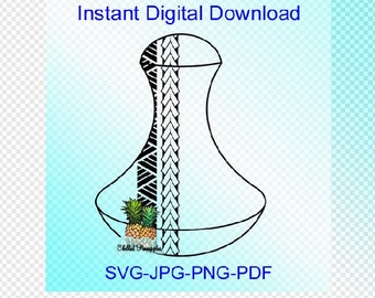 Digital Download Poi Pounder With Polynesian Tribal Graphics - Etsy