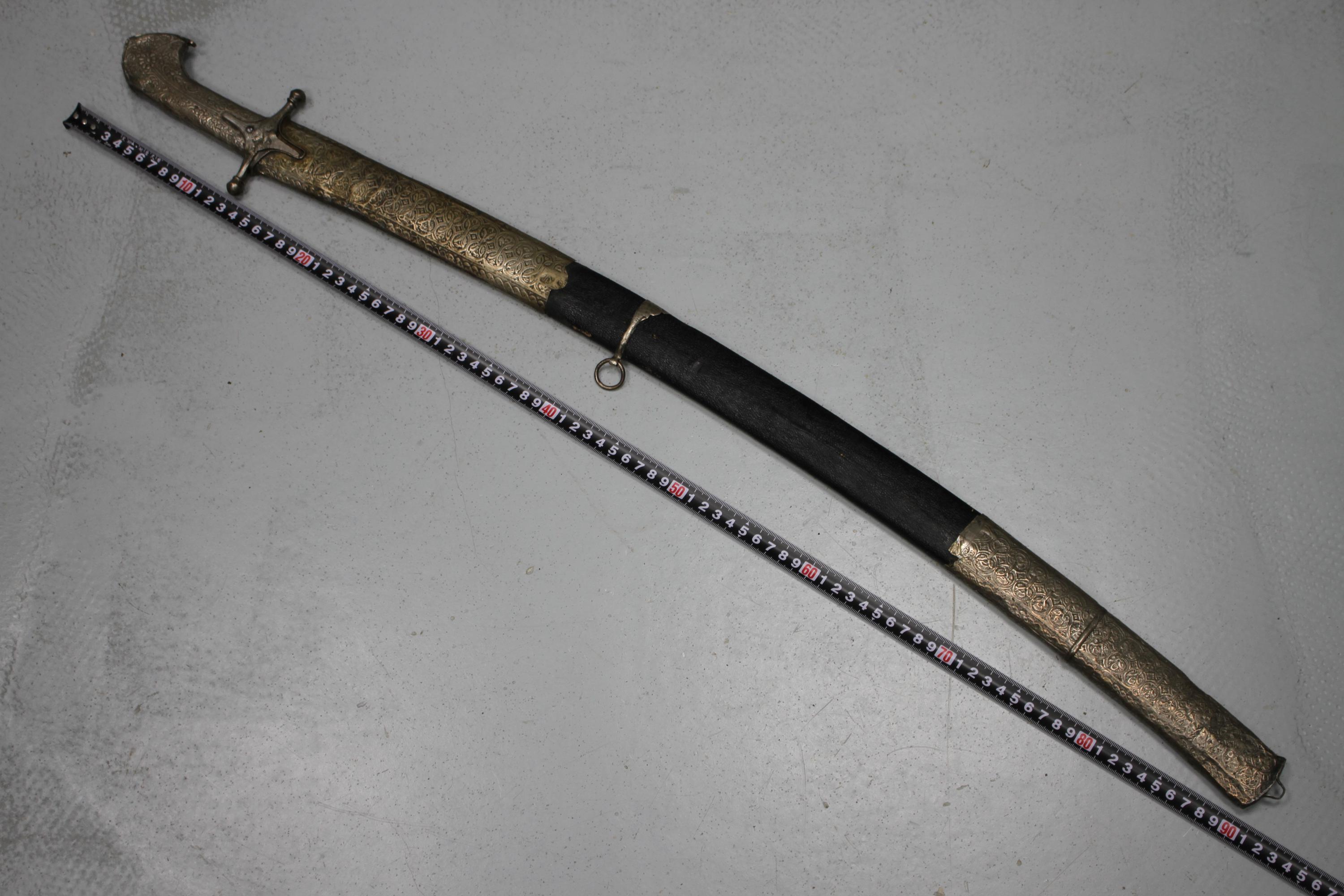 Rare Antique Ottoman Silver Sword Sabre Shamshir 18 - 19thc - Etsy