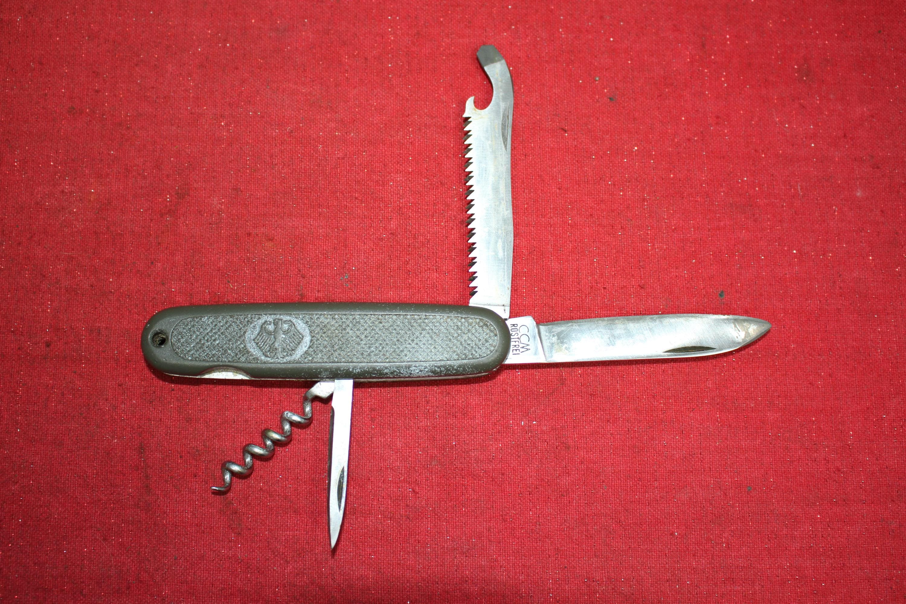 ＢＷドイツ軍/連邦軍＊海軍＊官給品Bordmesserポケットナイフ（実物） BWドイツ軍/連邦軍＊海軍＊官給品Bordmesserポケットナイフ