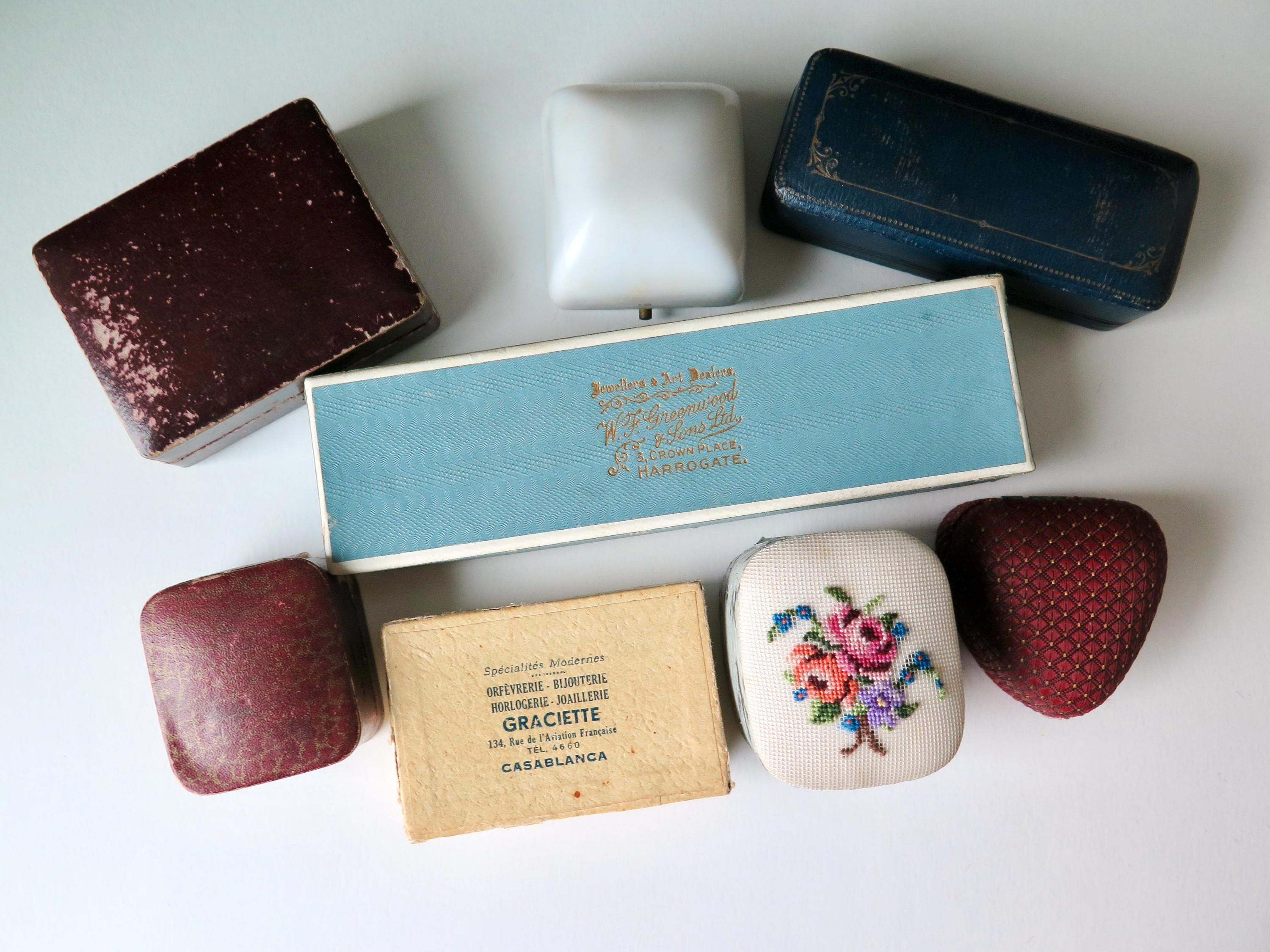 Celluloid Heart Ring Box - Etsy