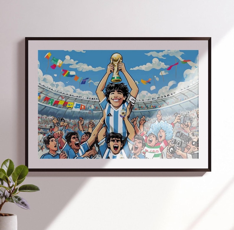 Diego Maradona, la légende de l'Argentine