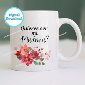 Madrina Propuesta | Quieres Ser Mi Madrina ? PNG | Madrina PNG | Proposition de Madrina | La Madrina | Sublimation de Madrina | Téléchargement
