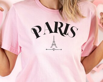 Paris shirt, Paris Crewneck tshirt, Vintage Paris shirt, French tshirt, cute Paris tshirt, Eiffel Tower Shirt