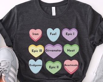 Caroline Girvan TShirt, Girvanator Valentines Shirt, Fuel shirt,Iron series shirt, Caroline Girvan shirt, fitness Love Shirt