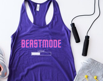 Caroline Girvan, Girvanator tank, Beastmode, Beastmode Loading, womens Girvan Tank, Fitness Tank Top, Summer Body, Lift Heavy