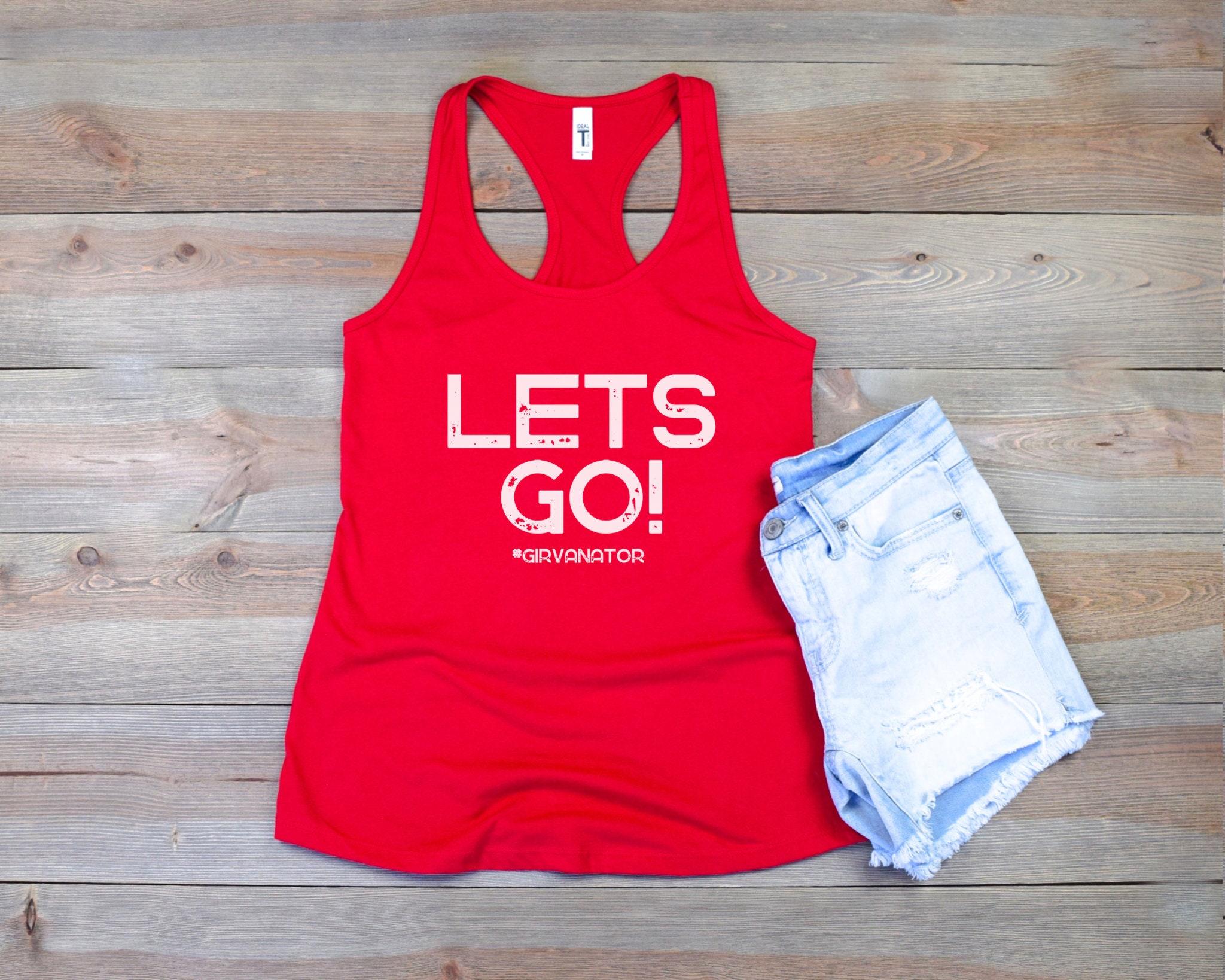 Caroline Girvan, Girvanator Tank, Girvan Shirt, Lets Go, You Vs You