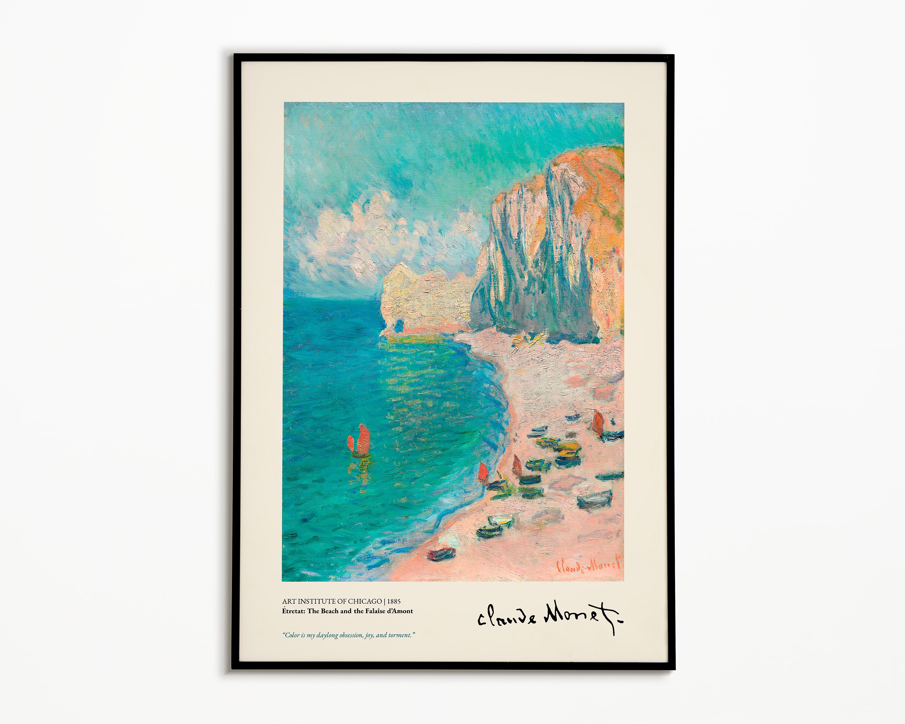 Claude Print Set of 3 Art Print Bundle Etsy