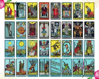 JOJO Tarocchi – Mazzo Di 78 Carte Per Divinazione E Gioco, 6x10,3 Cm, Adatto A Principianti