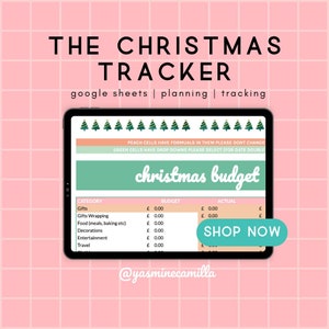 EL SEGUIDOR DE NAVIDAD: un planificador y rastreador de presupuesto definitivo para planificar sus regalos y hospedaje de temporada
